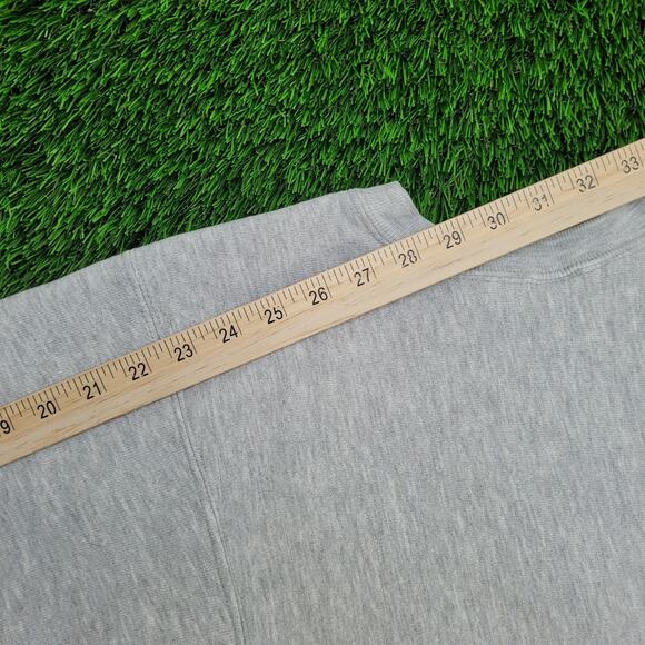 Vintage 1990 Cape-May Rower Crew Champion Cropped Sweatshirt Womens L 21x18 - Picture 10 of 15